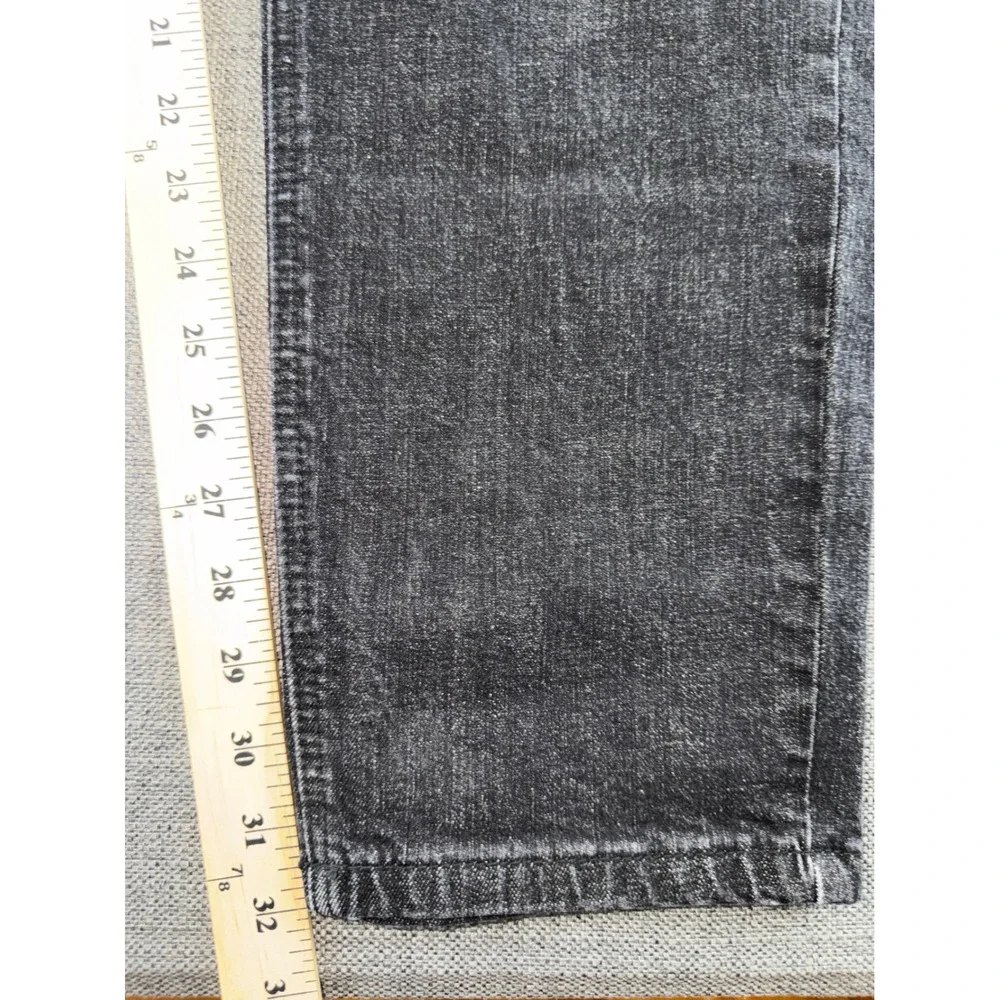 Supply & Demand Cayman Slim Fit Jeans Black Graphic Patch 36W XL SUM17440